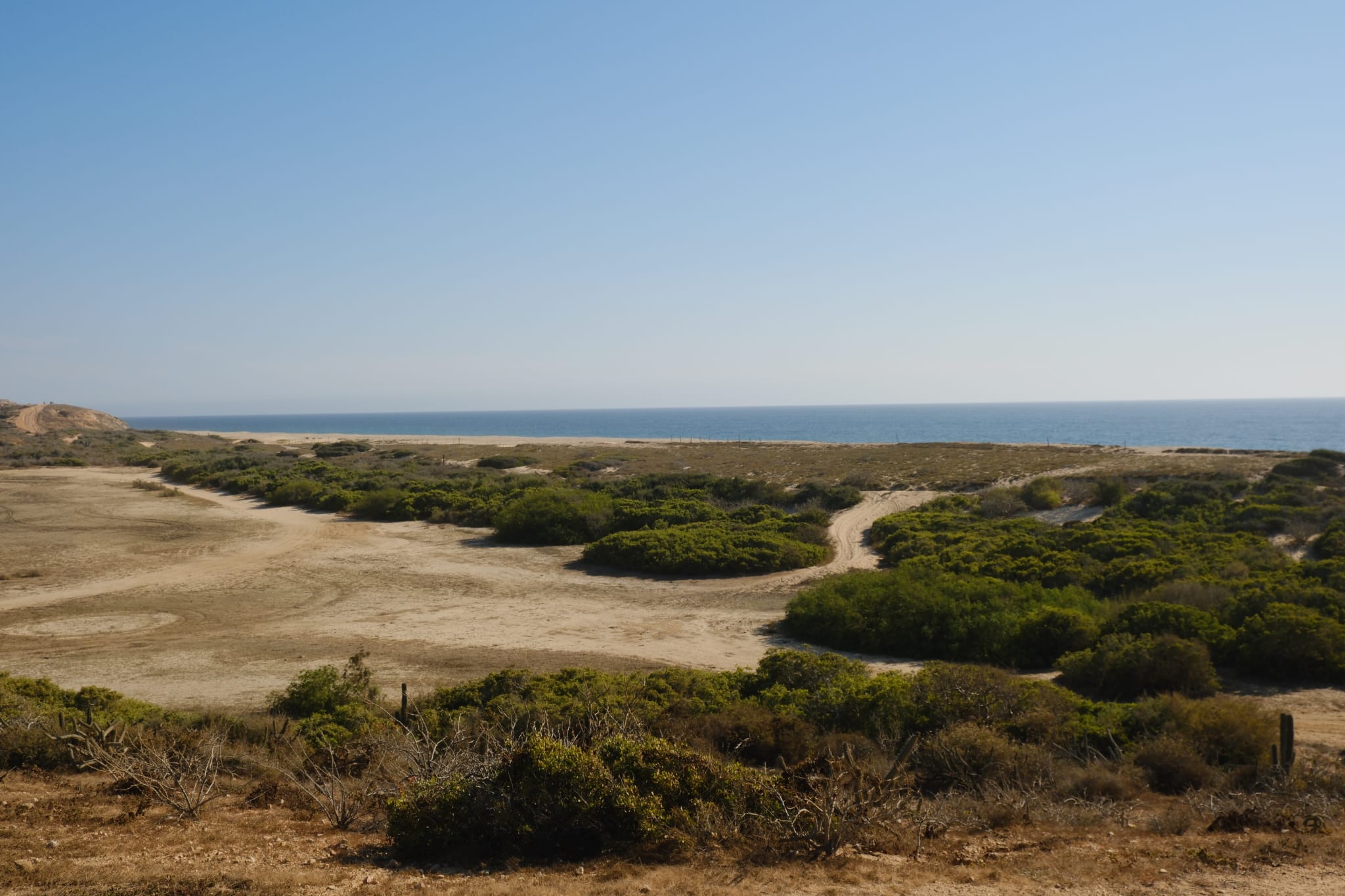 Terreno con vista al mar